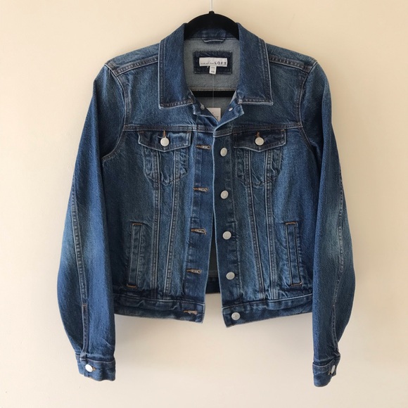 LOFT Jackets & Blazers - Loft Denim Trucker Jacket NWT